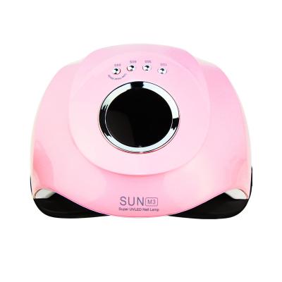 China 180w LED Gel Nail Machine Nail Lamps Fast-Drying Quick-Drying Nail Dryer Phototherapy Dryer Light Source Smart Phototherapy LED Double Sensor Smart Nail Dryer for sale