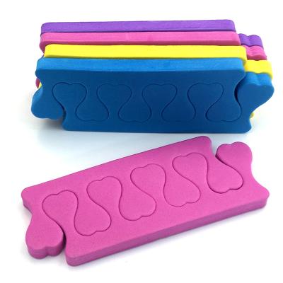 China Factory direct sales eco-friendly EVA Toe Separators EVA Pedicure Gel Toe Separator for nail polish for sale