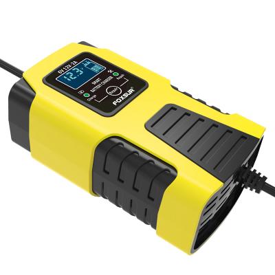 China 12V 5A 6A Motorcycle/Scooter Motorcycle Car Battery Charger Pulse Repair Lead Acid Battery Charger 12V EU AU US AU for sale