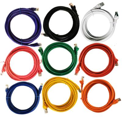 China High Quality Waterproof Fire Resistant Since UTP FTP SFTP SSTP Patch Cord Flat Around Rj45 Socket Cat 6 Ethernet Cable6A UTP Cat6A for sale