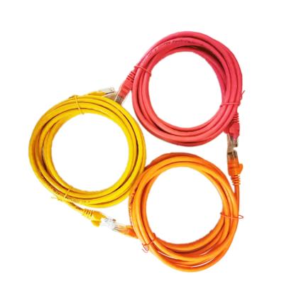 China High Quality Telecom Communication Since UTP FTP SFTP SSTP Patch Cord Flat Around Rj45 Plug Cat 6 Ethernet Cable 6A for sale