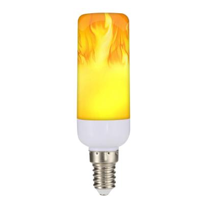 China New Residential/Outdoor Gravity Sensor E27/E26/B22 Flame Burning Light Simulate Dynamic Led Fire Effect Lamp Hollowoon Decoration for sale