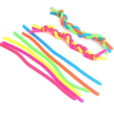 China Factory Price Well Stretchy String Noodle Stirs Sensory Toys Phthalate Stretches Latex Free for sale