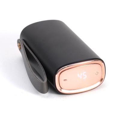 China Easy Carry 2021 New Design Electric Power Bank Heater Portable Rechargeable Hand Warmer for sale