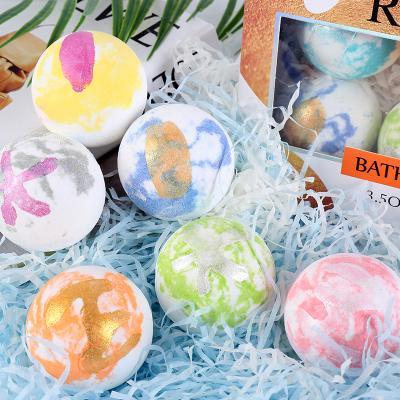 China Relaxation. Moisturizing Wholesale Hot Sale Organic Glitter Adult Bubble Fizzing Essentials Oil Bath Bomb for sale