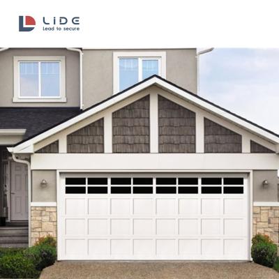 China Heat insulation Colonie design garage doors entrance steel sectional doors for garage for sale