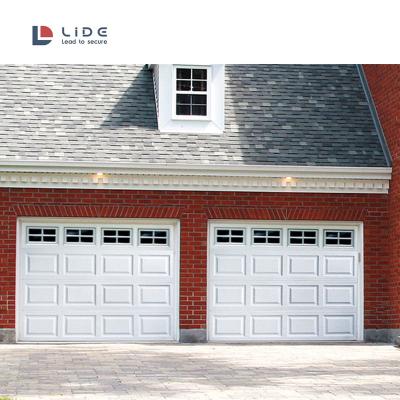 China Heat Insulation Colonie Design Steel Sectional Garage Doors Automatic Garage Door for sale