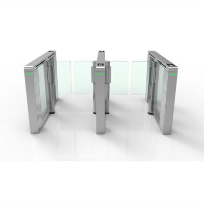 China Security Access Control Management LD-S701 Swing Barrier For Supermarket Speed ​​Turnstile Slim Gate for sale