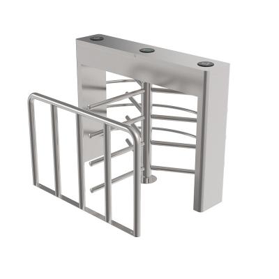 China LD-Q807 Round Office Half Height Turnstile For Market Height Height Turnstile for sale