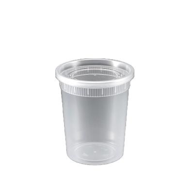 China Ripple Wall C24 4.3 Inch Medium Capacity Use For Beverage Drinking Cup Disposable Sauce Cup Mini Sauce Container for sale