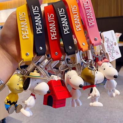 China Puppy Pendant Anime Keychains Anime Character Dickmon Genuine Charlie Schoolbag Pendant Key Chain Creative Trend for sale