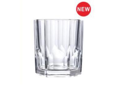 China Transparent Color Glass Tumblers / Whiskey Glass Cups Sets Of 6 Pieces for sale