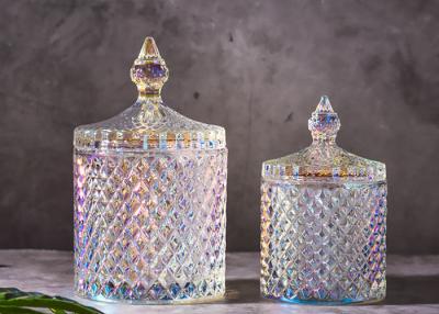 China Super Glass Gift Jar For Wedding / Clear Glass Candy Jar With Lids , Long Life for sale