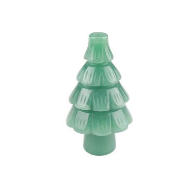 China Europe Andf Home Suitable Decorative Gemstone Jade Engraving Natural Jade Ornaments Custom Design Party Christmas Tree Decorations for sale