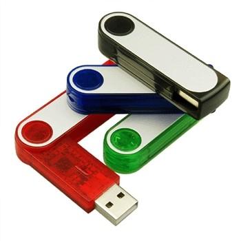 China Asegure el eslabón giratorio portátil USB 2,0 de memoria USB de 2gb 8gb 16g 64gb 10 años de retención mínima de los datos en venta