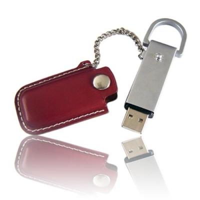 China Unique Heavy Duty Twister Leather USB Flash Drive  16G  32G  64G 80*20*13mm for sale