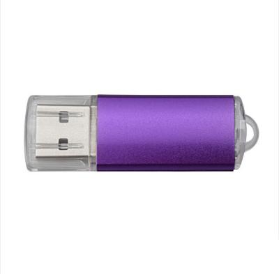 China 4G 8G  16G Embossing Usb Drive Metal Purple Green Pink Available Windows Support for sale