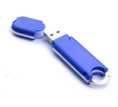 China Rotating Promotional  Plastic  USB Flash Drive , Unique  Usb Micro Usb Flash Drive for sale