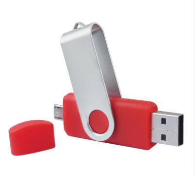 China Memoria USB móvil del eslabón giratorio 32GB 64GB 128GB OTG para el teléfono de Android, Memory Stick de Otg en venta