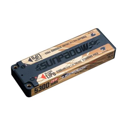 China Toys SUNPADOW Competition Ultrathin Lipo Battery 5300mAh-7.4V-2S1P GOLDEN SERIES for sale