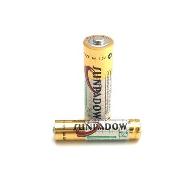 China toys brand your brand alkaline accumulator aa LR6 AM3 1.5 volt battery for sale