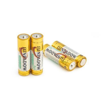 China Toys aa 1.5V LR6 Alkaline No.5 Battery Long Discharge Time for sale