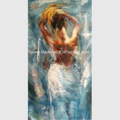 China Handgemachte nackte Malereien menschlicher Figur Damen-Oil Painting Abstract für Wohnzimmer zu verkaufen