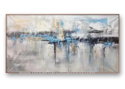 China 24“ X 48“ Met de hand geschilderde Acrylmuurschilderij Moderne Muur Art For Living Room Te koop