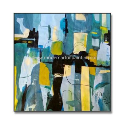 China Woonkamer Decoratief Abstract Art Canvas Paintings Unframed Wall Art Oil Painting Te koop