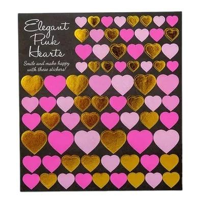 China Waterproof+Eco-friendly Design Bronzing Sticker Pack Girl Heart Sticker Cartoon Diy Diary Handmade Material for sale