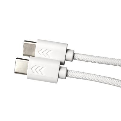 China Newest Data Incoming Type-c to Type-c Charging High Quality Type c Data Cable Computer Phone QC Cable for sale