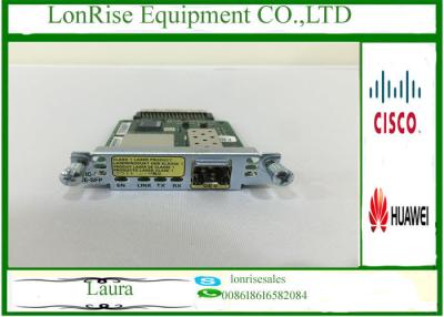 China Hafen-Doppel-Cisco-Netz-Module SFP oder RJ45 CiscoCard Ciscos HWIC-1GE-SFP-CU 1 zu verkaufen