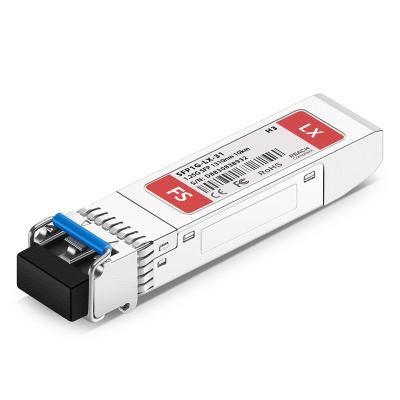 China HW SFP-GE-LX-SM1310 Kompatibles 1000Base LX SFP 1310nm 10km LC SMF DDM-Empfängermodul zu verkaufen