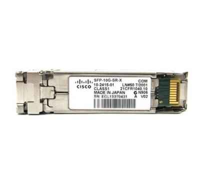 China SFP-10G-SR-X	10GBASE-SR SFP Module LC Connector 850nm 300m Range Multimode Fiber (MMF) for sale