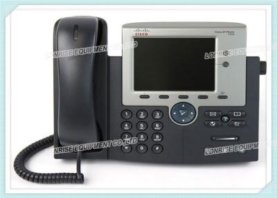 Κίνα CP-7945G τηλέφωνο δύο της Cisco Voip επίδειξη χρώματος τηλεφωνικών συστημάτων της Cisco γραμμών προς πώληση