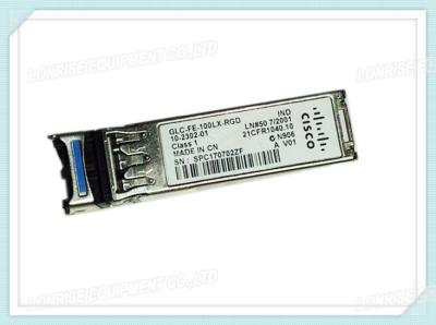 China Optisches Monomode- schroffes SFP Ciscos GLC-FE-100LX-RGD SFP Transceiver-100Mbps zu verkaufen