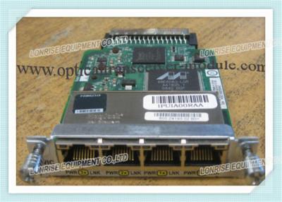 China HWIC-4ESW Quatro portas 10/100 E h ernet Switch Interface Card HWIC-4ESW Cisco Router High-Speed WANQuatro portas 10/100 Ethernet Switch Interface Card HWIC-4ESW Cisco Router High-Speed WAN à venda