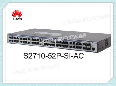 China S2710-52P-SI-AC Huawei S2700 Series Switch 48 X 10/100 Ports 4 Gig SFP AC 110 / 220V is provided in the standard version (SI) and enhanced version (EI) for sale