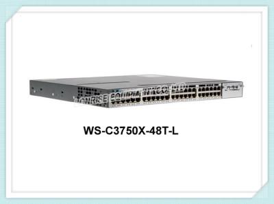 Cina Commutatore della rete di trasmissione di dati del commutatore WS-C3750X-48T-L del cavo di Ethernet di Cisco per la piccola impresa in vendita