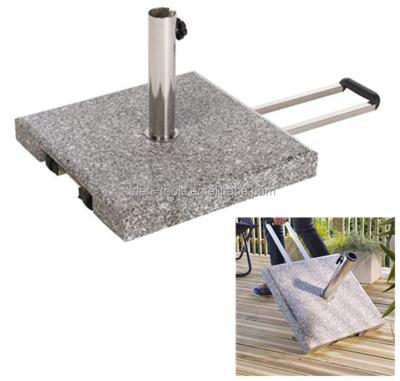 China Movable Garden Umbrella Stand for Polished Granite. Movable Garden Umbrella Stand for Polished Granite. for sale