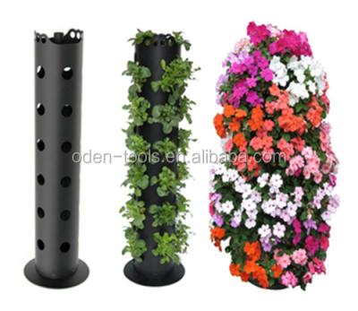 China Plastic Flower Pot Flower Tower Set Planters Tower Flower Pot for sale