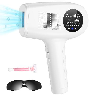 China Skin Tightening Beauty Laser Hair Depilator Depilator Men Portable Handheld Laser Removal Device Ice Cooling IPL Hair Removal Device for sale