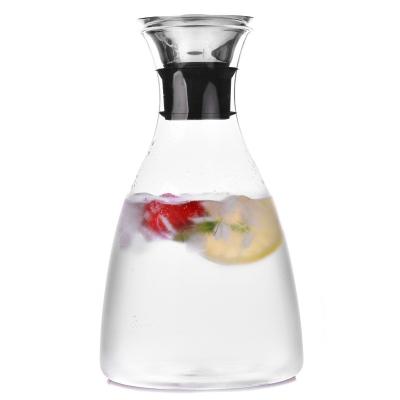 China Sustainable Kitchenware Plastic Water Transparent Water Jug With Lid for sale