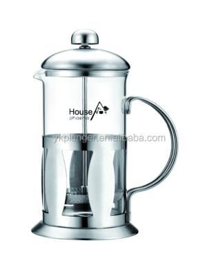 China WITH LID Single Customized Borosilicate Glass Espresso Coffee Maker For Household for sale