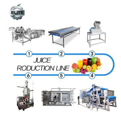 China Complete mini juicer fruit juice production line/juice production line for sale