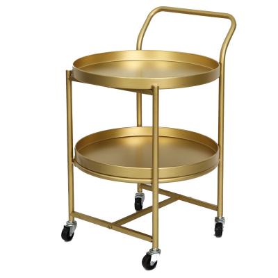 China Modern Small Tray Nordic Side Round Coffee Table Sets (Others) Adjustable Detachable End Corner Gold Coffee Table With Wheels for sale