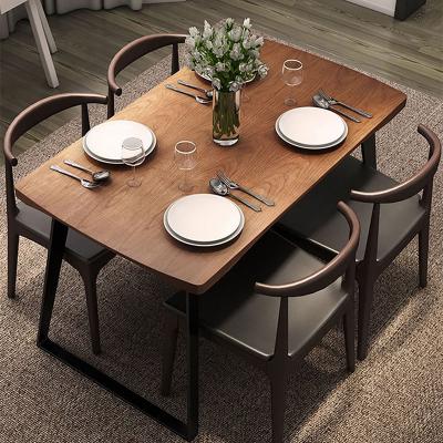 China Antique wood dining table and chair (new good quality adjustable restaurant others) 2021 for sale