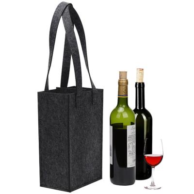 China High Quality Hot Selling Items Felt Bag Red Wine Carrier Tote Bag 6 Bottle Wines Individualiz With Hidden Dispenser Custom for sale