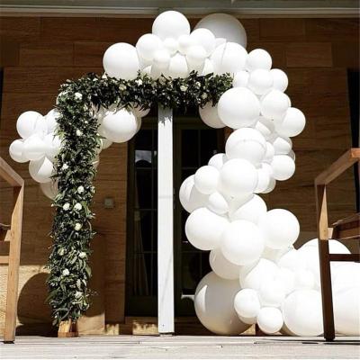 China Matte White Latex Balloons Birthday Wedding Party Decorations Air Balloons Helium Balloons Kids Baby Shower Gifts for sale