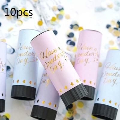 China Party Decoration Confetti Sprinkles Cannon - Set Of Gender Reveal Party Supplies - 100% Biodegradable Cloth Powder Confetti Safe Smoke for sale